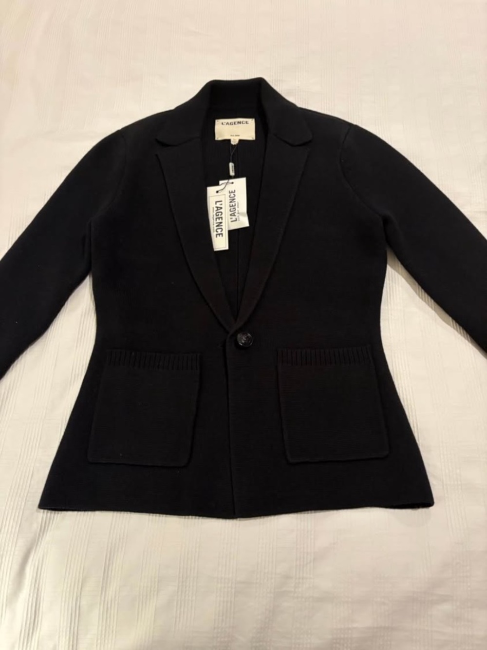 LโAGENCE Sofia Knit Blazer XS